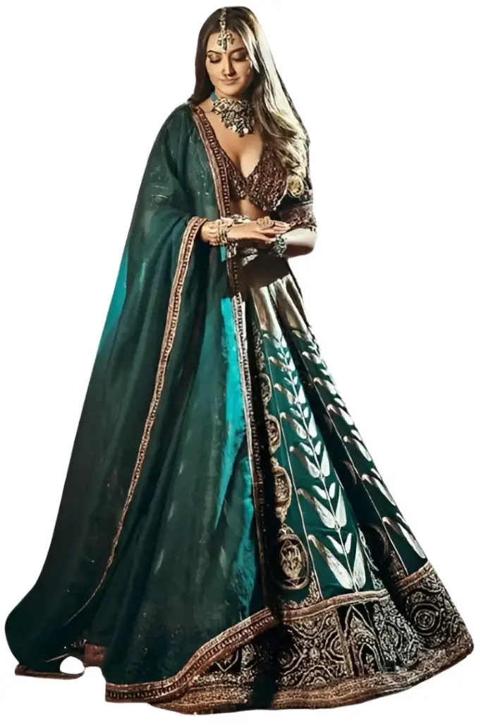 Bridal Engagement Wear Lehenga Choli With Dupatta