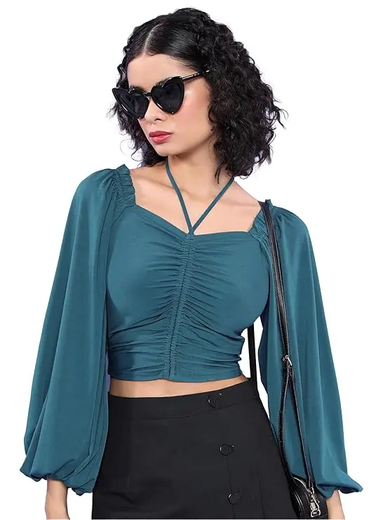 KETCH Women Casual Fit Full Sleeve Top